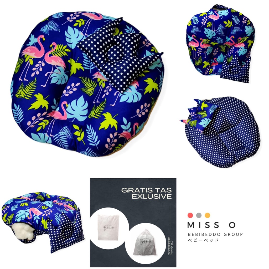 Sofa Bayi Belajar Duduk Miss Oo 001-Flaminggo navy