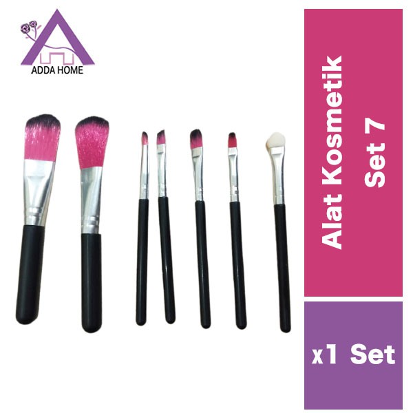 Adda Home - Alat Make Up Set 7pcs Kuas Makeup Brush