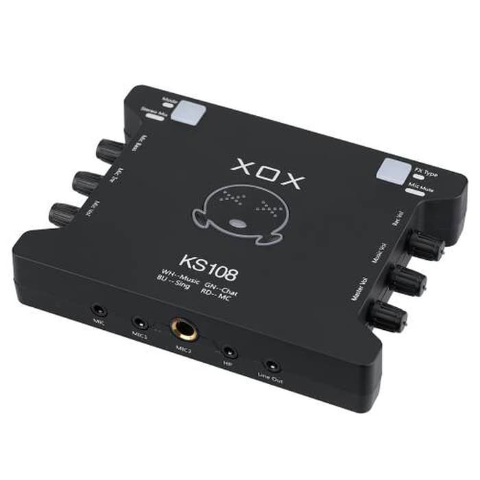 ASIAPP  XOX KS108 - USB Audio Interface Network Online Singing Device PL73