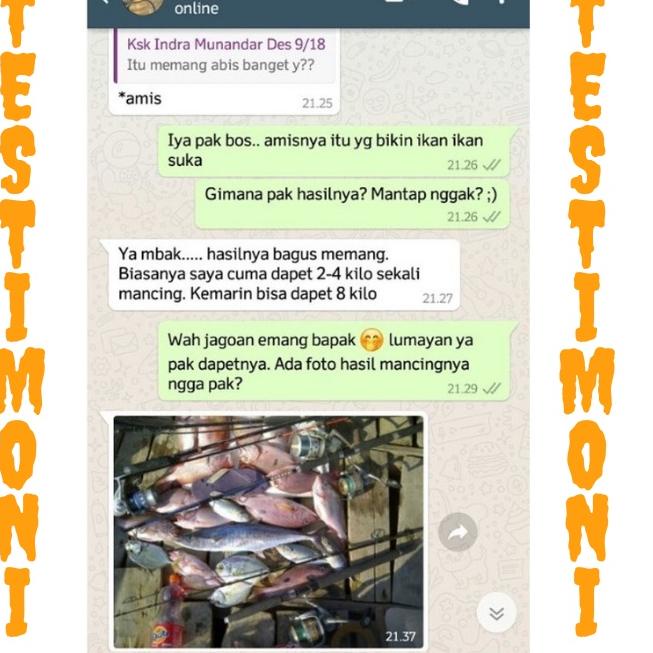Stok terbatas.. SECRET STRIKE Essen 3x Lebih Cepat Strike Umpan Pancing Jitu Minyak Ikan Hiu Tikus G