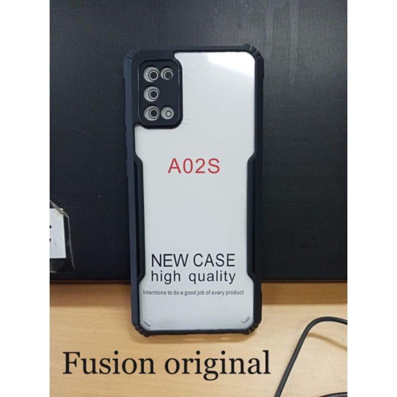 new~fushion case casing hardcase samsung a02s hardcase bumper case aklirik a20s