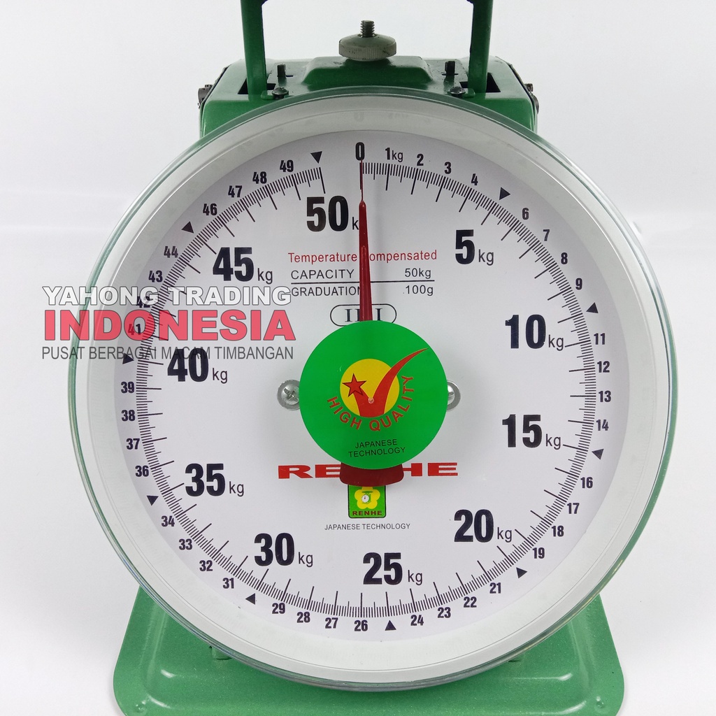 Timbangan Jarum Manual Timbangan Meja Ayam Daging Makanan Barang RENHE 50kg 100g