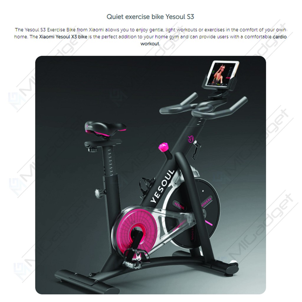 Yesoul S3 Home Smart Spinning Bike Indoor Sepeda Statis Fitness