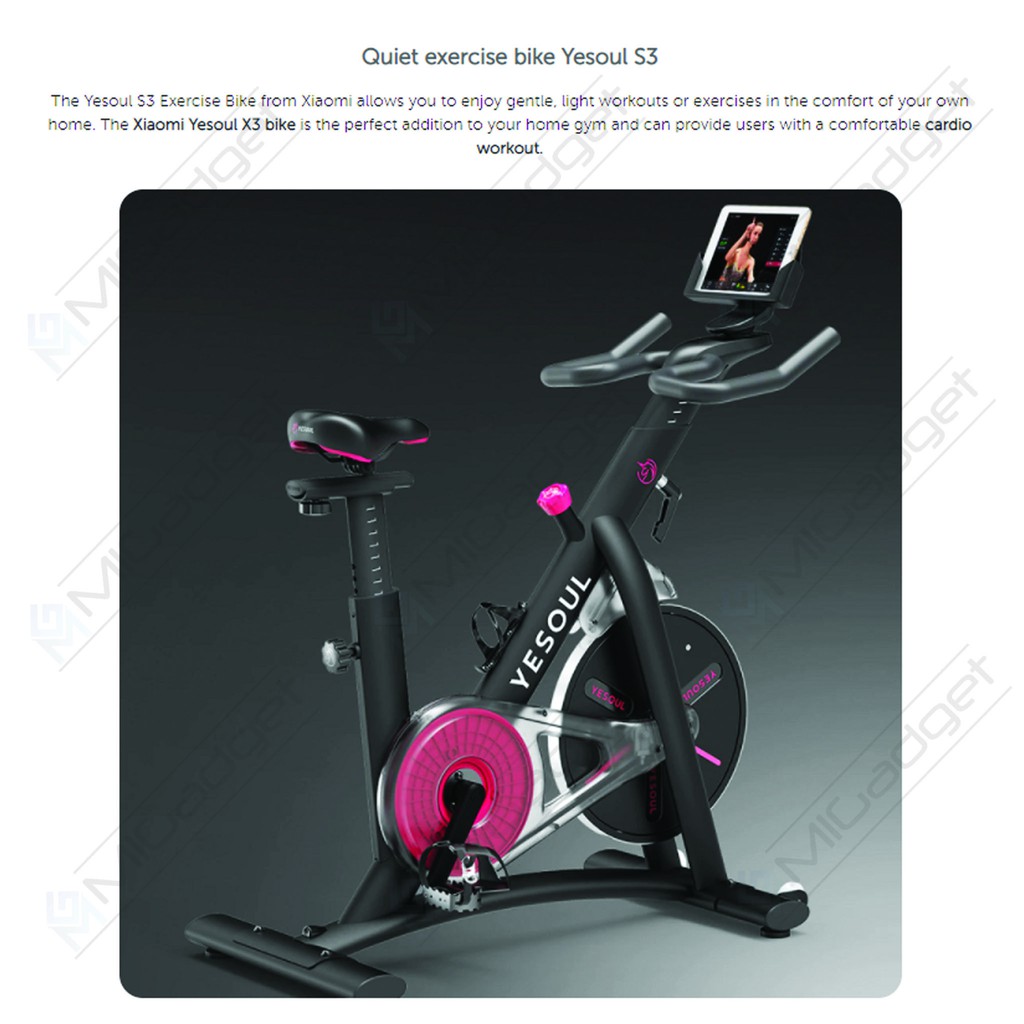 Yesoul S3 Home Smart Spinning Bike Indoor Sepeda Statis Fitness