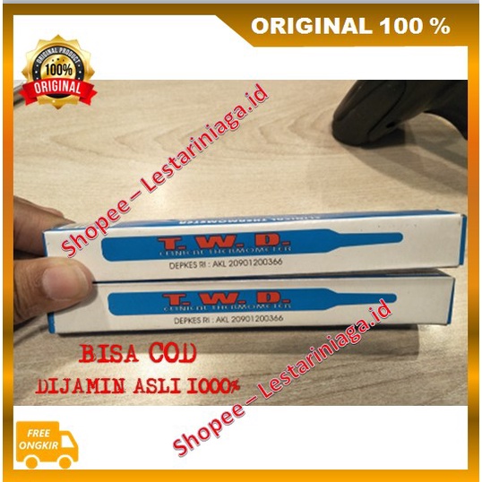 [BISA COD] PROMO Termometer Air Raksa Alat Mengukur Suhu Tubuh ORIGINAL