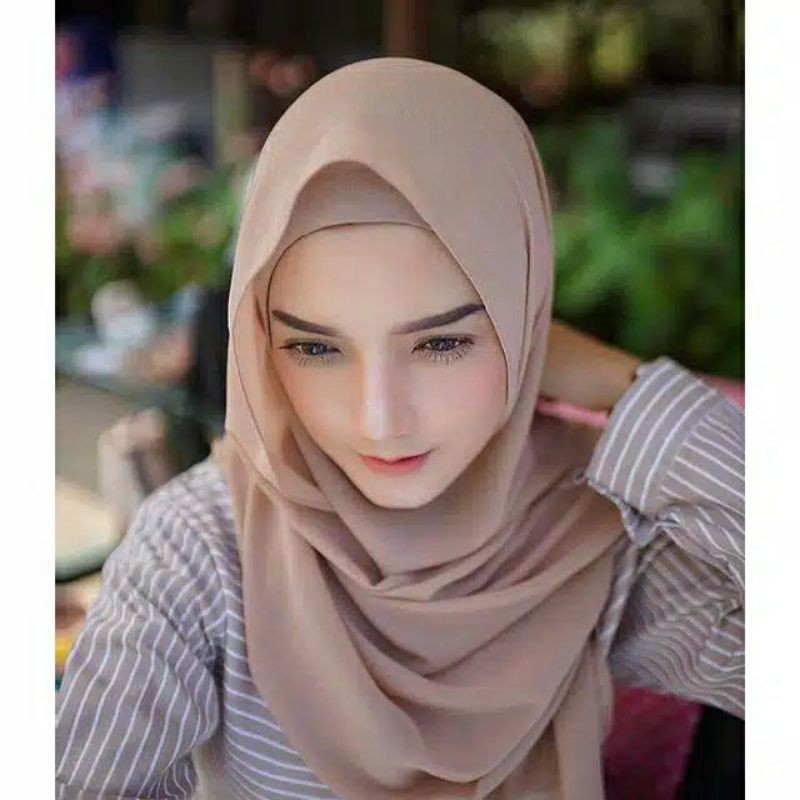 Pashmina Nisa sabyan diamond asli /  jilbab kekinian