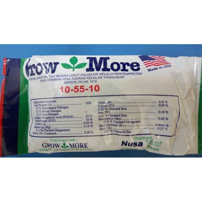 Pupuk pembuahan Growmore