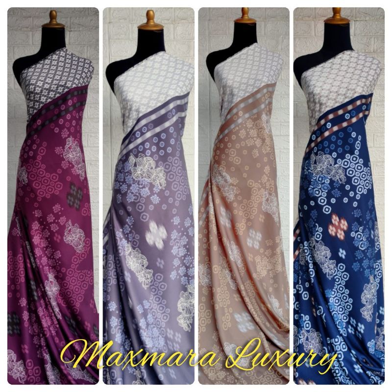 Kain Maxmara Lux Motif Yuriko harga setengah meter