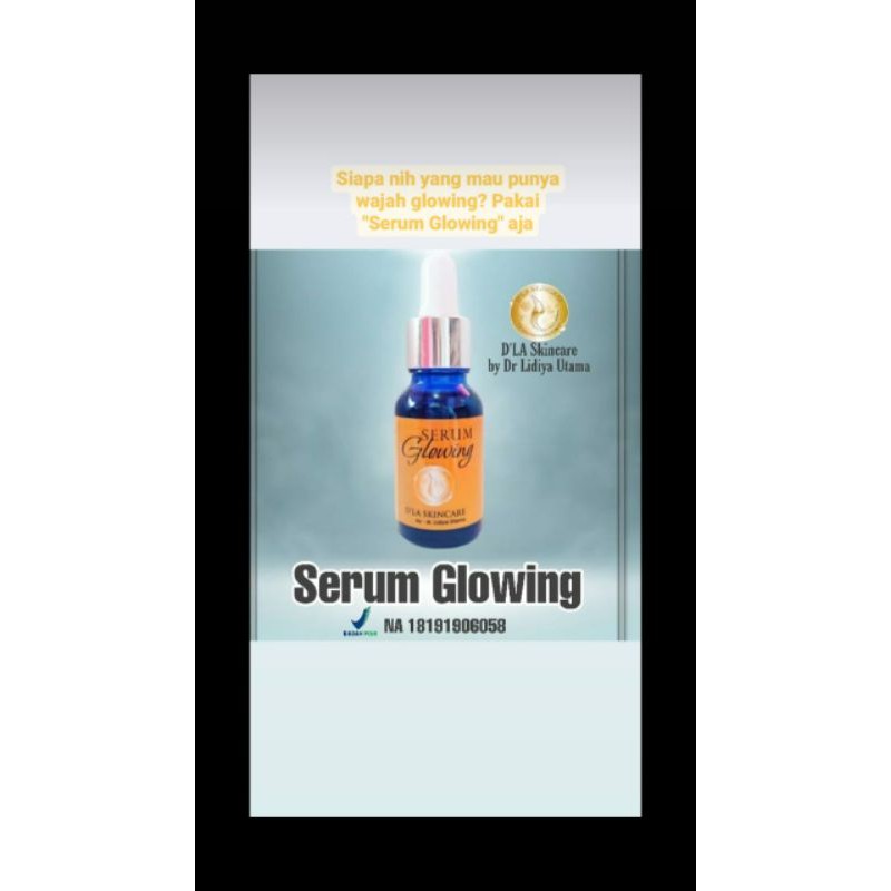 serum glowing D'La skincare