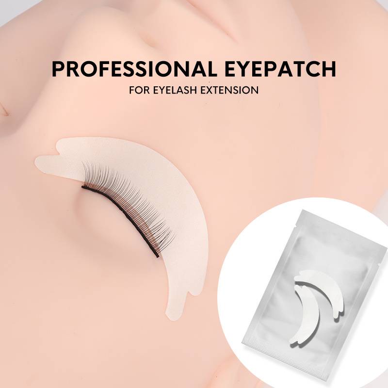 Micro Foaming Eyepads Link Free Eye Patch Soft Eyelash extension Patches professional eyepatch for Eyelash Extension 50 Pairs/lot