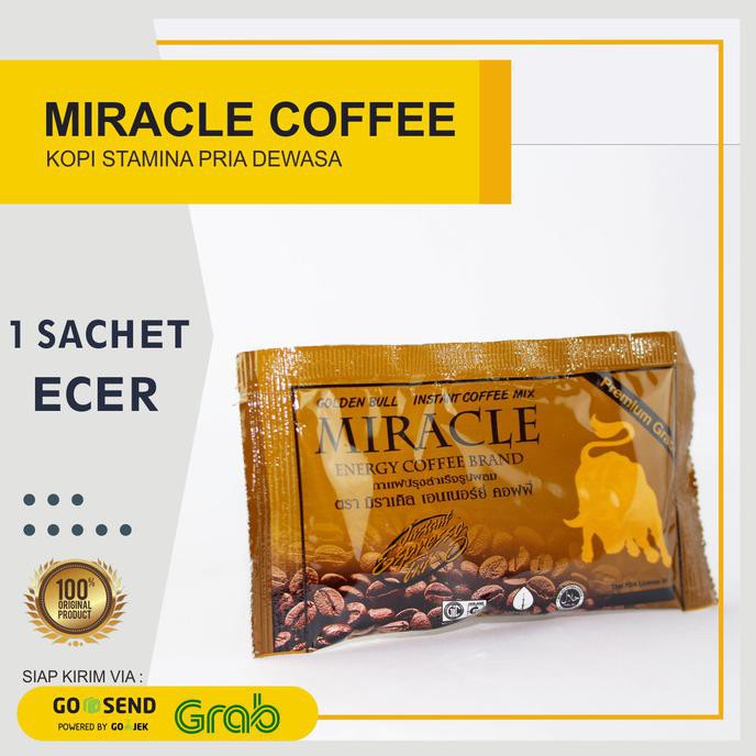 

nadians/// Kopi Miracel ,Miracle Coffe Penambah Stamina Ecer Murah 1 Sct