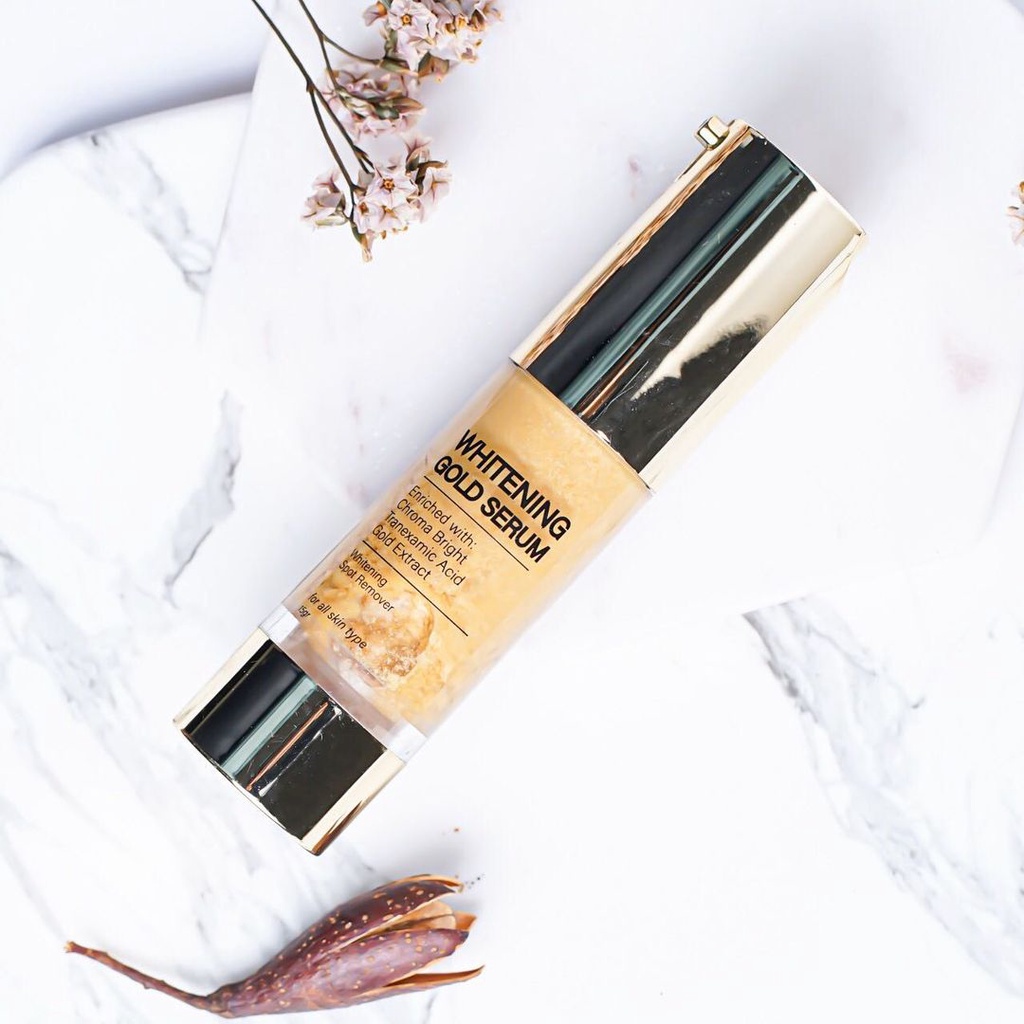 SERUM MS GLOW ACNE SERUM WHITENING GOLD SERUM LIFTING PEELING SERUM GOLD LUMINOUS READY MS GLOW-serum GOLD
