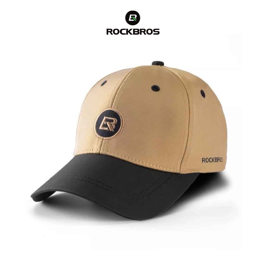 ROCKBROS LF8041 Sport Cap Hat - Topi Olahraga Sepeda Lari - BROWN