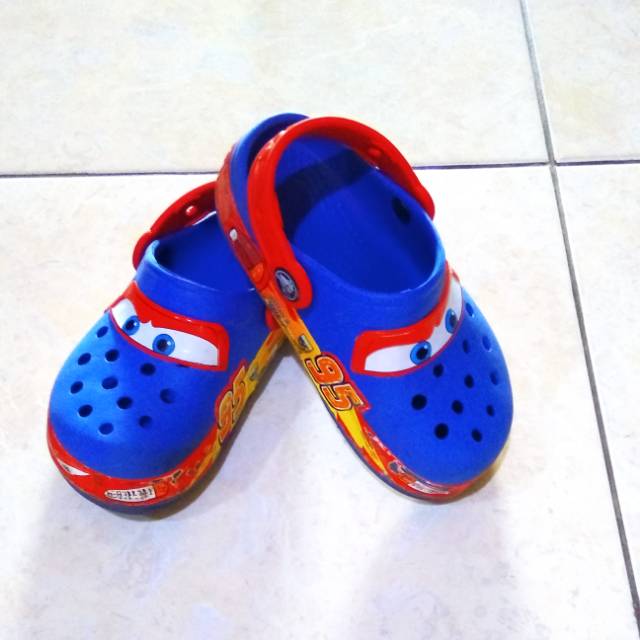 PRELOVED Sandal Crocs Cars Mc Queen