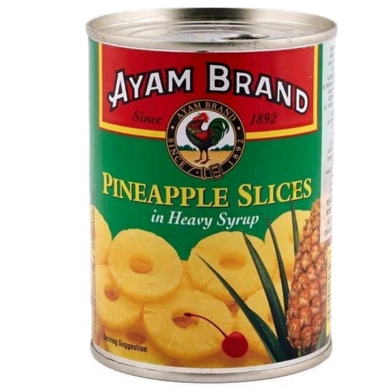 

Ayam Brand Pineapple Slice IRISAN NENAS Can 565 gram