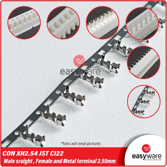 1 SET Connector JST XH2.54-14P Straight Header 2.54mm CI22 14 pin Straight