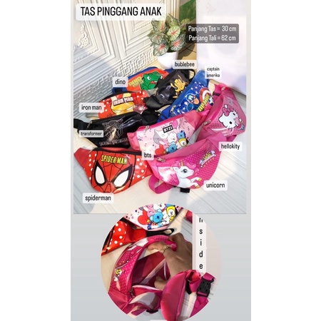 TAS PINGGANG ANAK-ANAK WEISTBAG ANAK / WAISTBAG ANAK