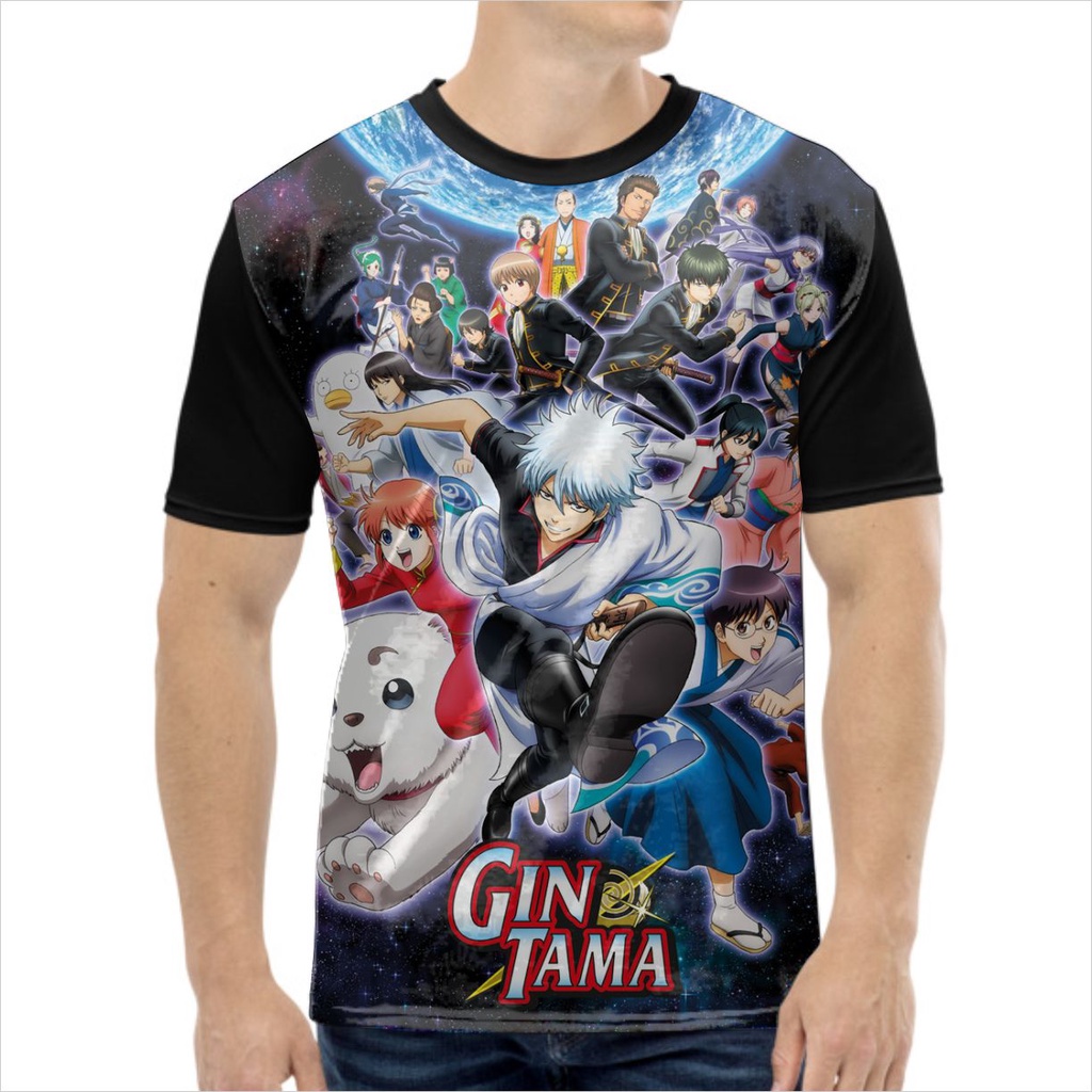 Kaos Pria Gintama - SHOPLAB88
