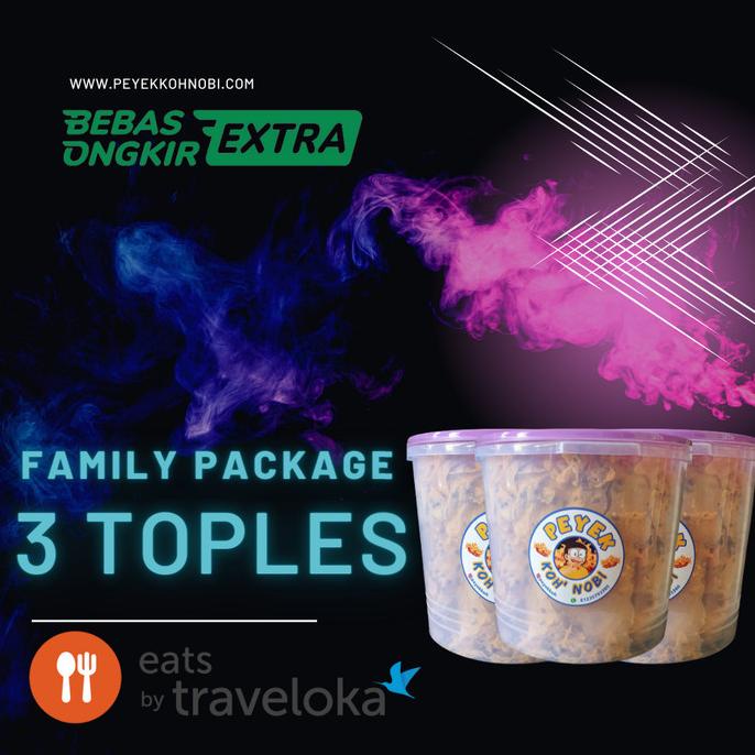 

Peyek Viral Koh Nobi Paket Family