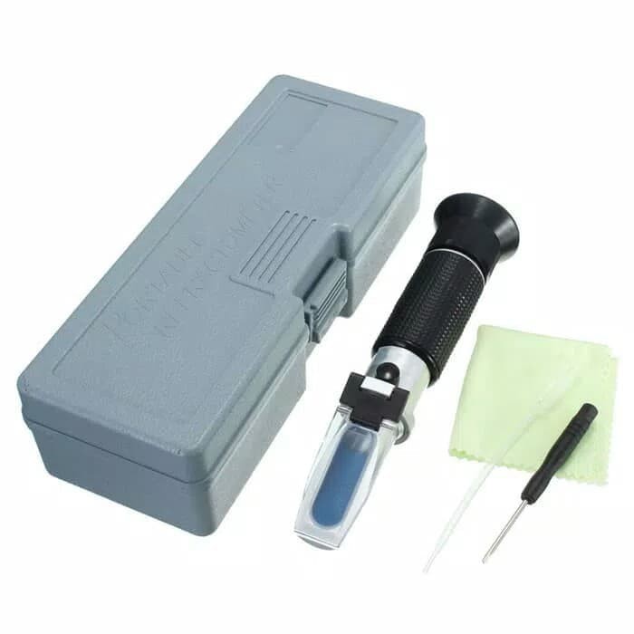 Jual Refractometer Salt Salinity and Sugar Brix 2 in 1 Hand Held