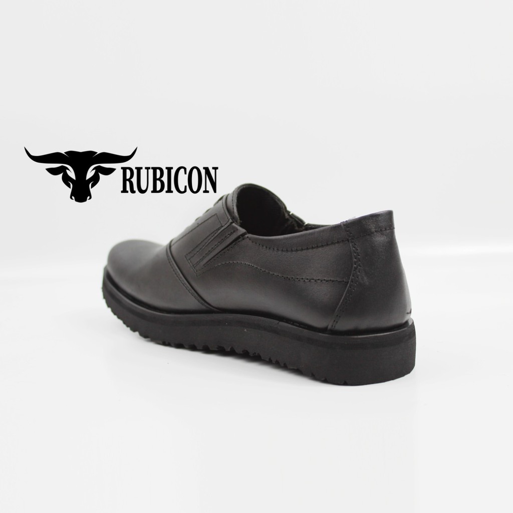 SEPATU RUBICON PDH PDL POLISI POLRI TNI SECURITY RESMI JATAH FORMAL DIJAMIN KULIT ASLI ORIGINAL