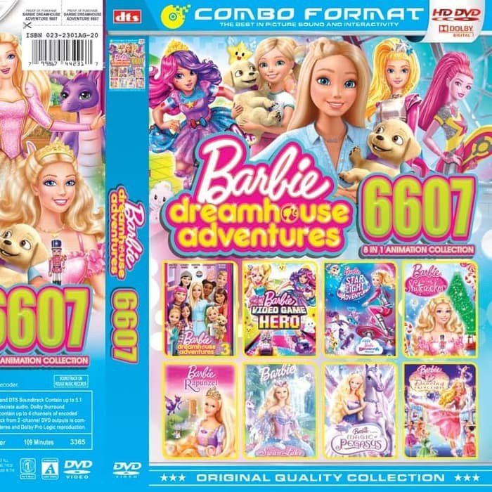 Baru Kaset Dvd Filem Barbie Movie Collection Film Hiburan Anak