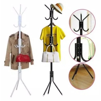 Stand Hanger Gantungan Berdiri Hook Multifungsi / Hanger Gantungan Baju Tas Topi - missbejogrosir