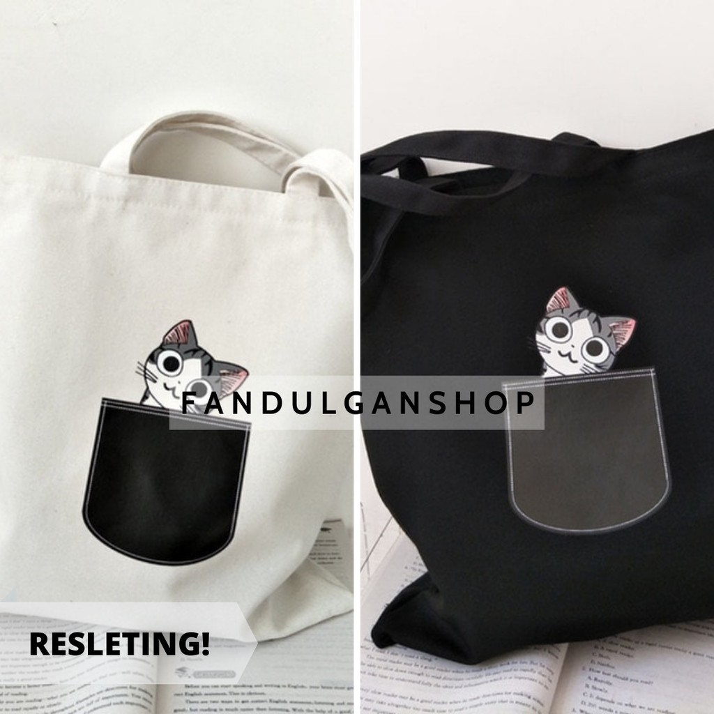 SPESIAL PROMO 7.7 - [RESLETING] CIANG/SAKUCING TOTEBAG SEMI KANVAS | TOTEBAG UKURAN 33x38 CM | TOTEBAG RESLETING | TOTEBAG BESAR | TOTEBAG KOREA | TOTEBAG TEBAL | TOTEBAG LAPTOP | TOTEBAG NONGKI | TOTEBAG MOTIF | TOTEBAG POLOS | TOTEBAG JINJING