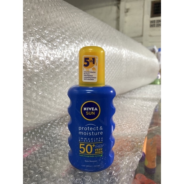 Nivea sun protect &amp;moisture 50+