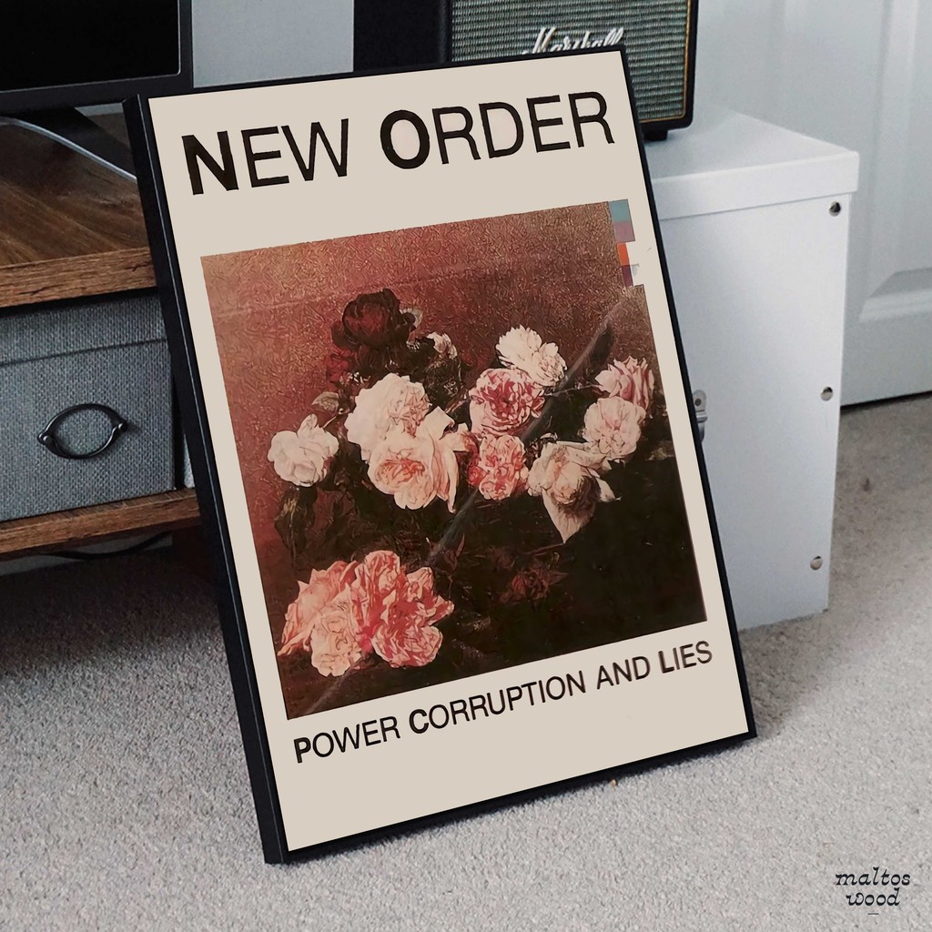 New Order Power Corruption And Lies Poster