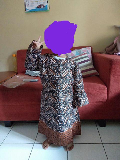 Gamis Anak Muslim//gamis Batik Anaka Perempuan