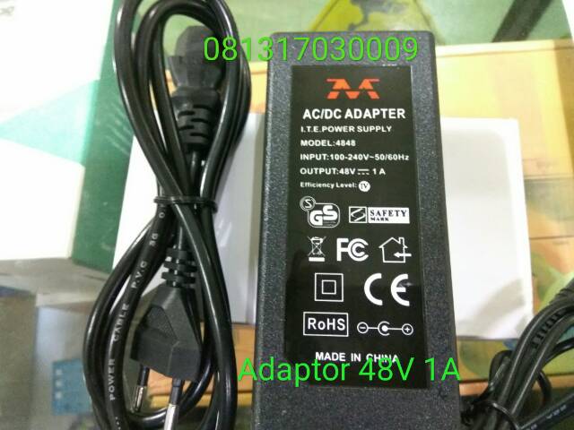 Adaptor 48V 1A