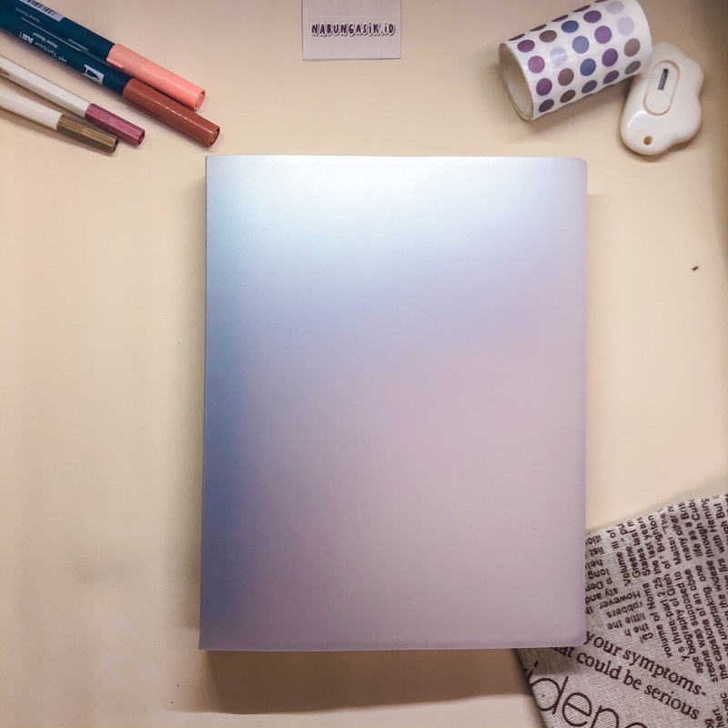 

BINDER ZIPLOCK RING A5 BINDER KEUANGAN A5 SILVER |BINDER SINKINGFUND