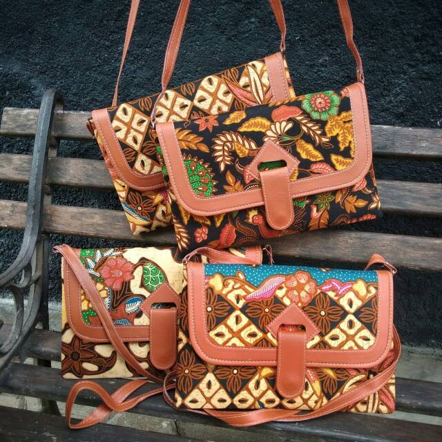 GROSIR Slingbag Tipis Batik Vinil