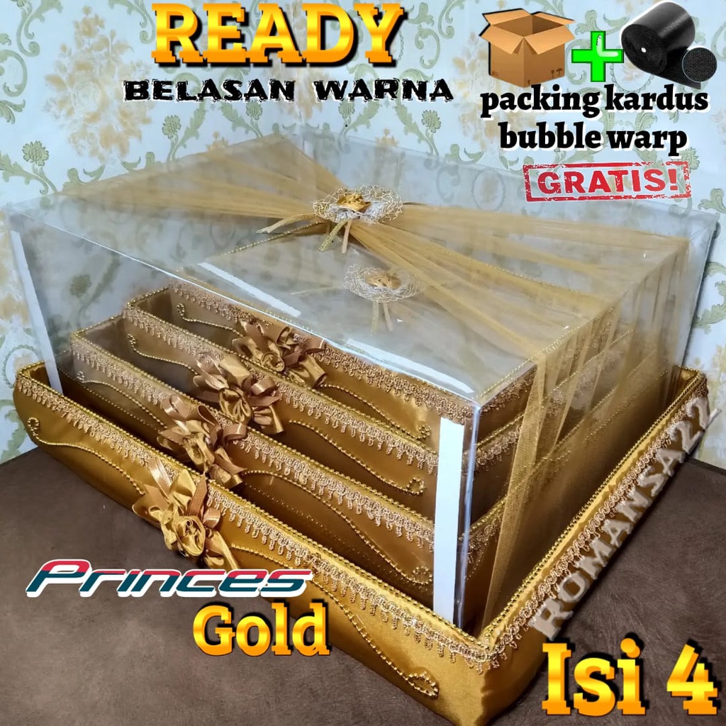 

Kotak Seserahan Box Hantaran Pernikahan Isi 4/6 Tempat Parsel Tutup Mika Lebih Murah Dari Akrilik