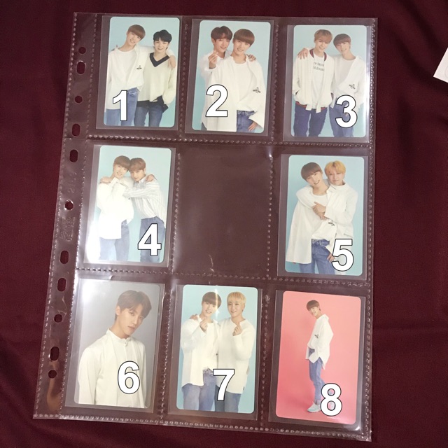 SEVENTEEN DINO 2ND CARATLAND 2018 PHOTOCARD MD SET