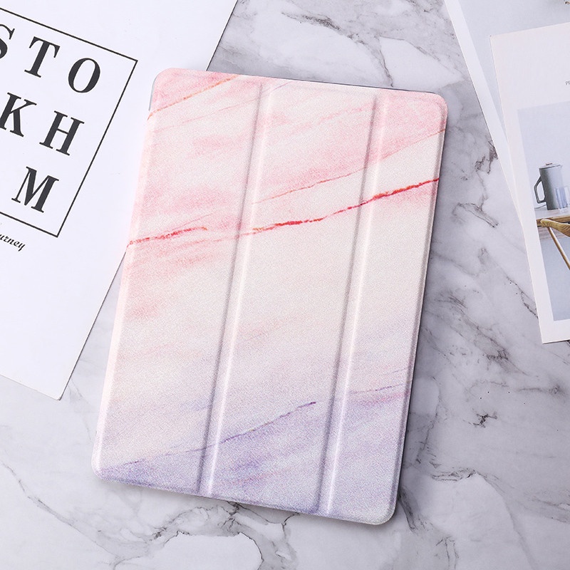 Casing iPad Pro 11 2021 Air 4 9th 8th Gen 10.2 7th 2019 Air 3rd 10.5 Pro 10.5 6th Gen 5th 9.7 inch Mini 6 8.3 2018 Motif Marmer