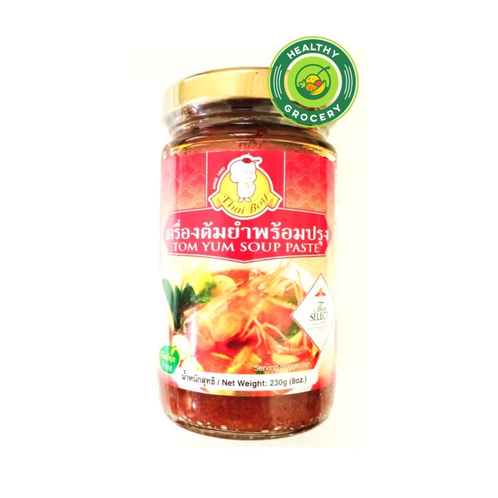 

Thai Boy Tom Yum Soup Paste 230 gr BUMBU TOMYUM TOMYAM THAILAND HALAL