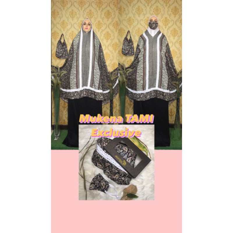 Mukena Silky Premium Ekclusive model 2In1