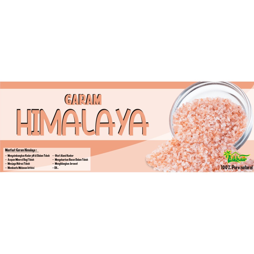 

GARAM HIMALAYA (pink salt) pure 100% Organic1kg