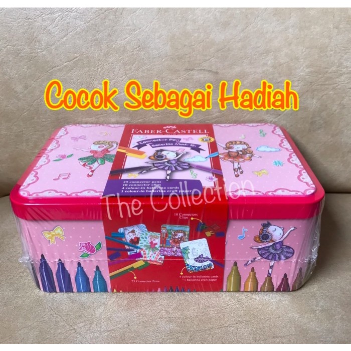 

Sale At467Fc 25 Wrn 155095 Faber-Castell Connector Pen Ballerina Music Box Berkualitas