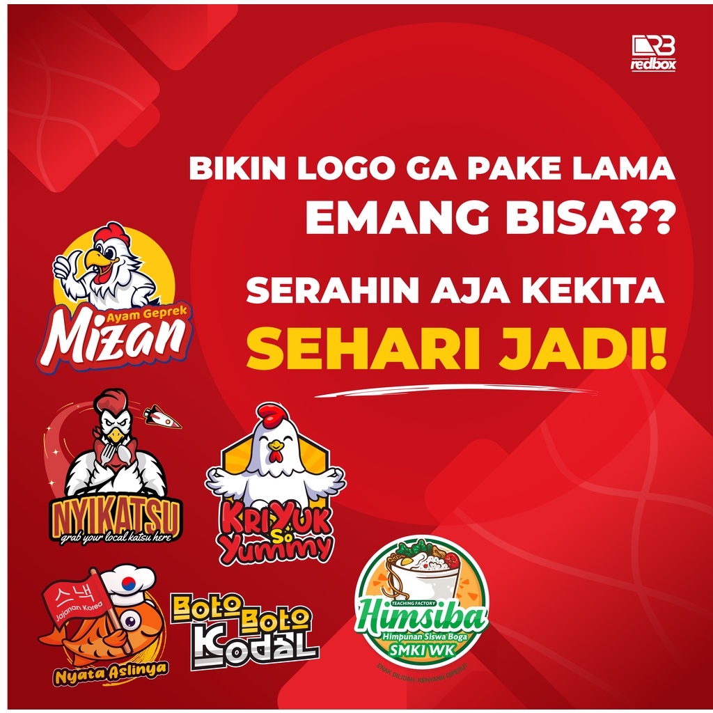 DESAIN LOGO USAHA MAKANAN PROFESIONAL