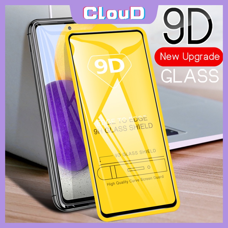 Pelindung Layar Tempered Glass 9D Untuk Infinix S5 Hot 9 10 8 Play 10t 10s 10Lite Smart 3 Plus 4 5 6 Note 8 10 Pro 7Lite