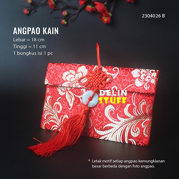 

Angpao Kain / Angpao Sangjit / Angpao Giok Panjang Horizontal 2304026 B