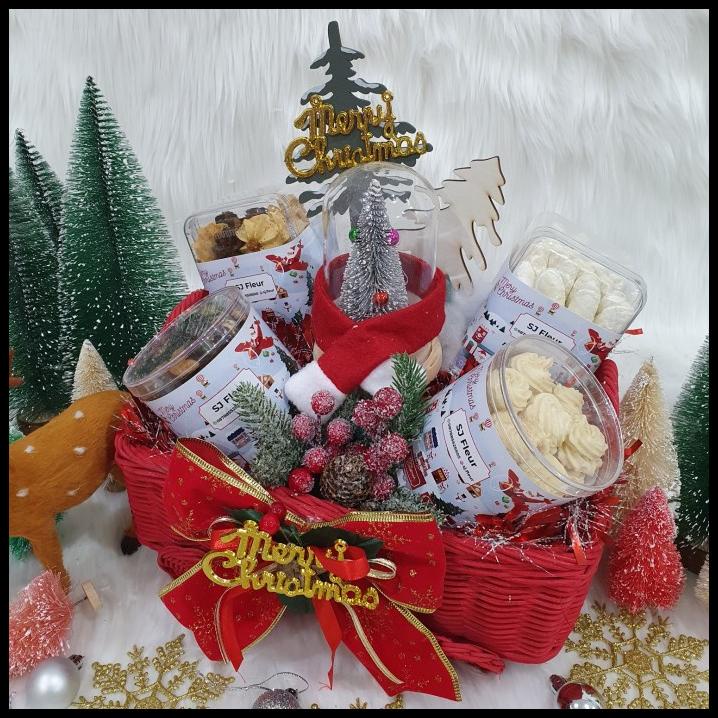 

Paket Dekorasi Hampers Natal Christmas Parcel Hadiah Kue Kering 32 Promo Ramadhan