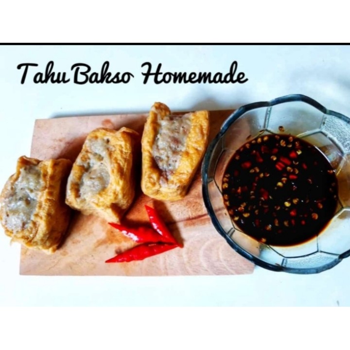 Tahu Bakso premium isi 10pcs plus sambel kecap | Shopee ...