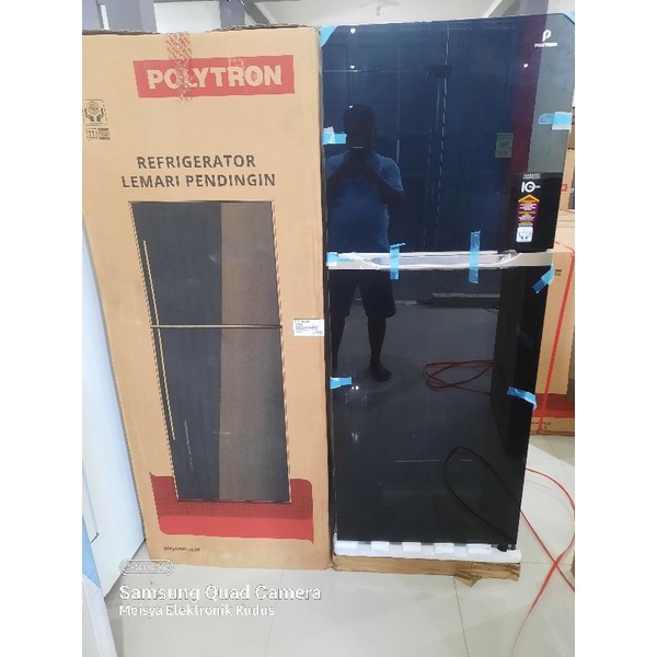 KULKAS 2 PINTU POLYTRON PRM 430X