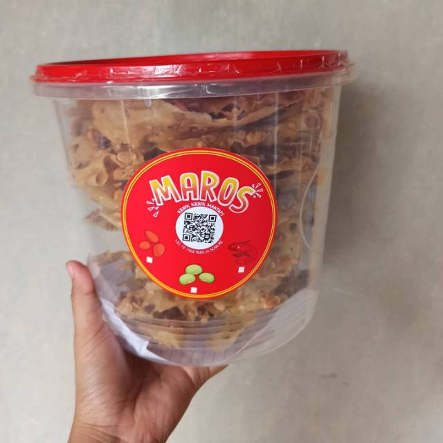 

Rempeyek Peyek Kacang Tanah 550gr