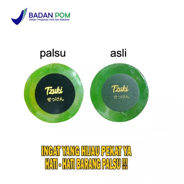 Sabun Tzuki Asli Original BPOM Brightening Soap Tzuki Soap Sabun Pemutih Wajah dan Badan / Sabun Muka Pria Wanita Pemutih Kulit dan Glowing Wajah / Sabun Pemutih Kulit Ketiak Selangkangan Seluruh Tubuh Skincare Sabun Cuci Muka Sabun Mandi Terbaik