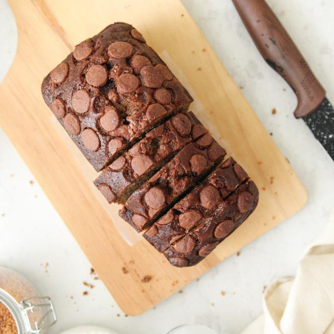 

Sale Banana Bread MILK CHOCOLATE - PERSONAL LOAF, NORMAL SUGAR